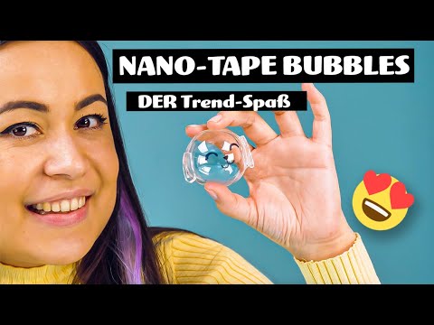 DIY Nano Tape Bubbles - So Macht Ihr Lustige Blasen Aus Klebeband! ????Tutorial by CuteDIY