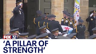 ‘A pillar of strength’: Chicago remembers slain officer Luis Huesca at funeral