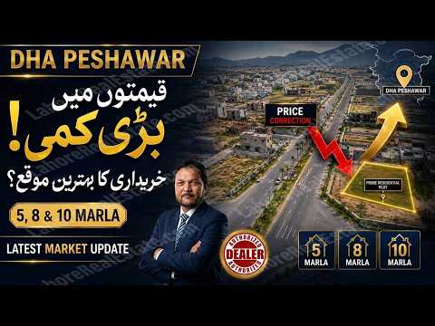 DHA Peshawar Plot Rates Corrected: 5, 8 & 10 Marla Latest Market Prices & Buying Guide 2026