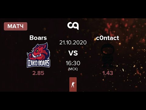 Izako Boars vs c0ntact - LOOT.BET Season 8 [21.10.2020]