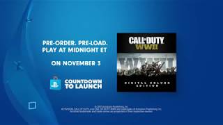 CALL OF DUTY WWII -  Trailer (Countdown to Launch) HD