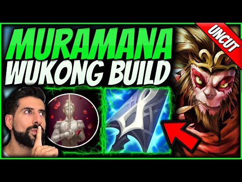 My *NEW* Wukong Build tested in DIAMOND ELO!! (UNCUT) | Muramana Wukong is LEGIT! - Season 12 Wukong