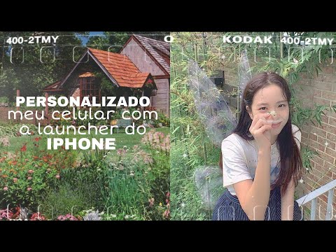 ♡🏡 Personalizado meu celular com a launcher do iPhone{K22}(Hey BabyCeleste)