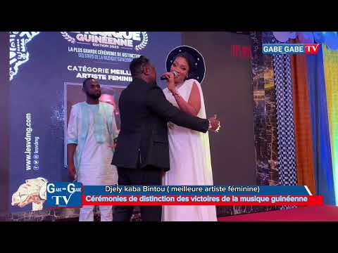 djelykaba Bintou Élue meilleure artiste féminine de l'année aux VDMG 🇬🇳 2023