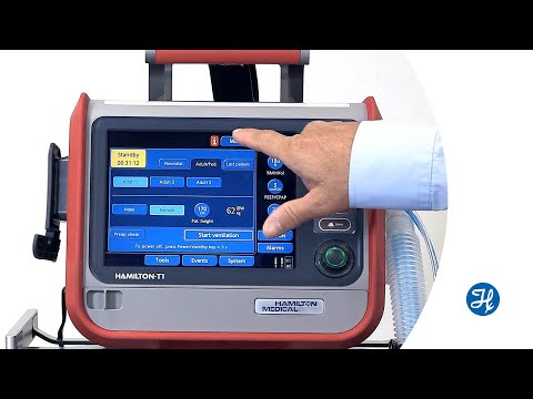 HAMILTON-C1/T1/MR1 SW 2.x - Basic ventilator settings