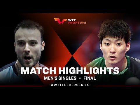 Simon Gauzy vs Satoshi Aida | MS Final | WTT Feeder Fort Lauderdale 2022