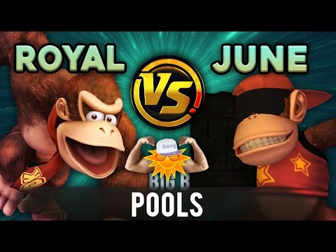 The Big Balc - Pools - Royal (Donkey Kong) VS VGz|Junebug (Diddy Kong)