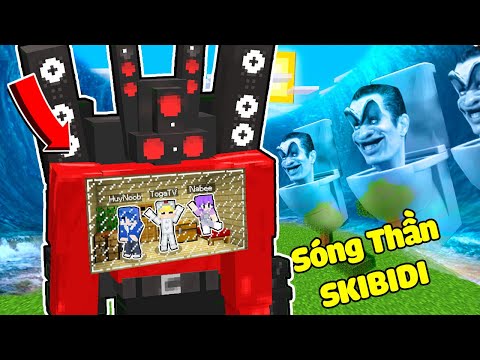 Toga TV - CHICKEN BOWL 24H CHALLENGE SURVIVAL ON THE SKIBIDI SEA OF MONSTERS IN MINECRAFT*SURVIVAL IN SPEAKER MAN