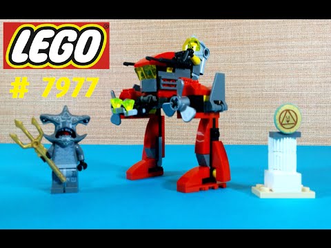 Vidéo LEGO Atlantis 7977 : Le robot des profondeurs