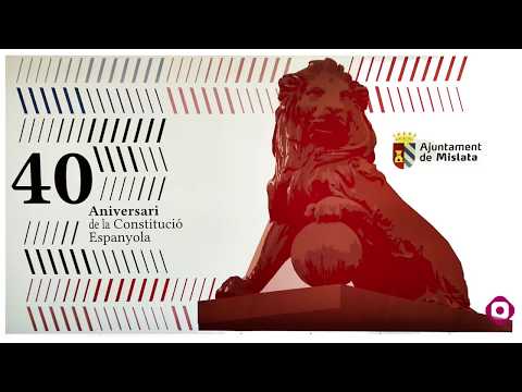 Acte 40 aniversari de la Constitució Espanyola