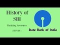 SBI HISTORY Banking Awareness IBPS Bank PO SBI PO HINDI 2017