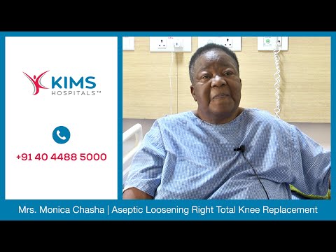 Mrs. Monica Chasha | Aseptic Loosening Right Total Knee Replacement | Dr. Sai Laxman Anne