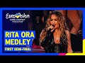 Rita Ora medley | Eurovision 2023 | #UnitedByMusic 🇺🇦🇬🇧