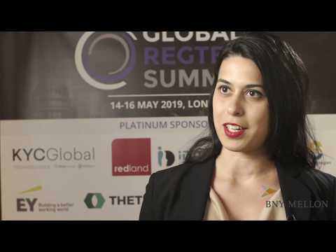 Global RegTech Summit 2019 - Interview with Mary-Jane Ajodah, BNY Mellon