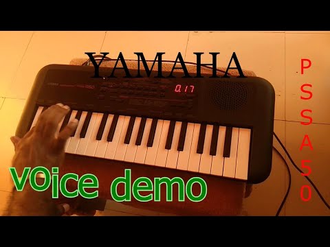 YAMAHA pss A50| all 42 voice demo