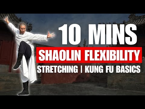 10 Minute Shaolin Flexibility Routine | Warm Up, Stretching & Kung Fu Basics