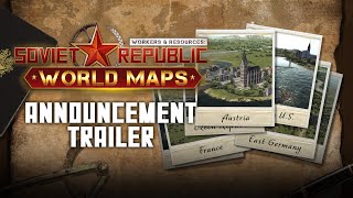 Watch and explore about Workers & Resources: Soviet Republic - World Maps DLC PC Steam CD Key