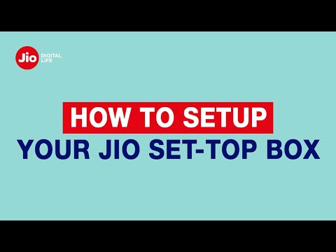 Setup Jio Set top box