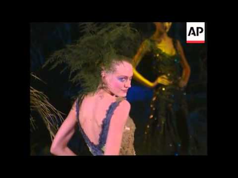 Plants and flowers inspire haute couture collection