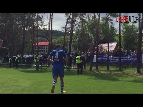 Baraż: Barciczanka Barcice - Hutnik Kraków [Kibice za płotu]. 2018-06-24