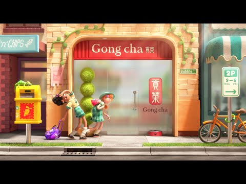Gong cha Austrália ANÚNCIO comercial animado de TVC