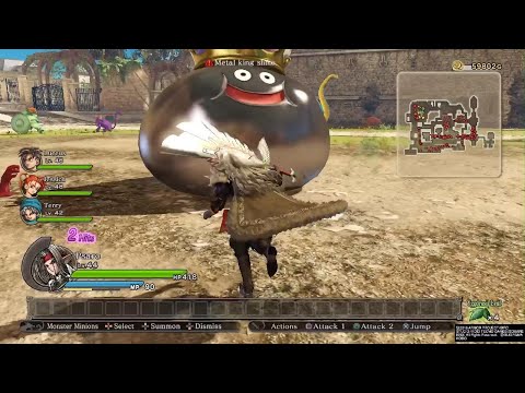 DRAGON QUEST HEROES Fastest Way To Farm XP - Arba Town Hero