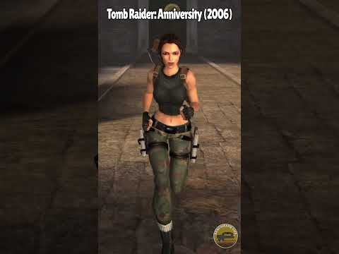 Lara Croft Front Running Evolution (1996-2018)