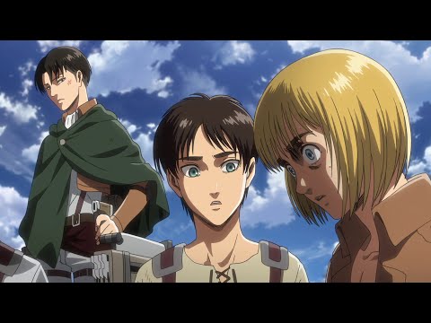 Armin thinks Levi should've saved Erwin | Episode 56 | Blu-ray version | 4k (no subs)