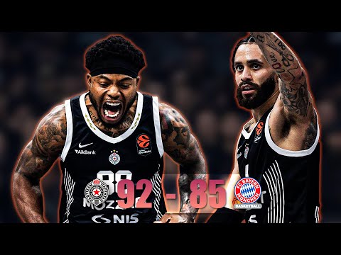 SVI POENI PARTIZANA 🔥 Partizan MozzartBet Belgrade vs Bayern Munich 92:85 🏀 EL R14 HIGHLIGHTS
