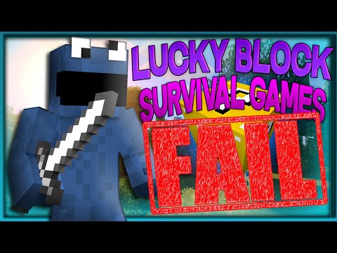 Minecraft LUCKY BLOCK BATTLE FAILS