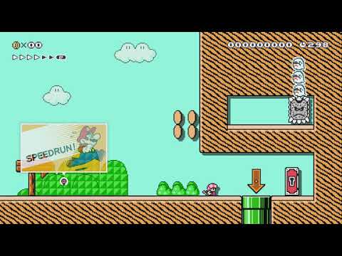 鍵を探せ!/Find the key! by イチサキ - Super Mario Maker 2 - No Commentary 1bu