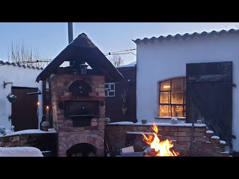 Holzbackofen , indirekt/wood-fired oven