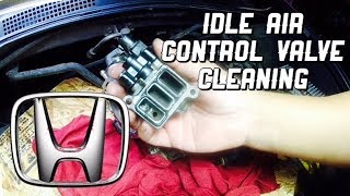 IACV Cleaning Removal Honda Accord V6 - How to Clean Idle Air Control Valve Accord 2002 2003