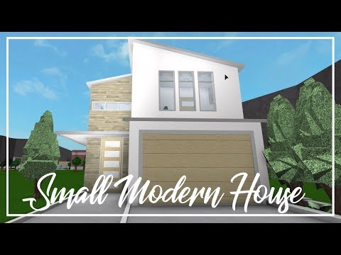 Roblox Welcome To Bloxburg Small Modern House - 