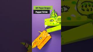 DIY Paper Dragon - Fun & Easy Moving Paper Toy! 🐉