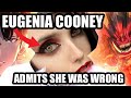EUGENIA COONEY FINALLY ADMITS SHE WENT TO FAR