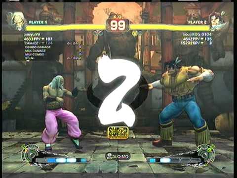 SSF4AE: Gen (amiyu99) vs. T.Hawk (koujiKOG0104)  SD