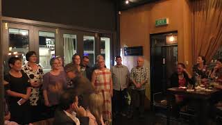 I woke up this morning at Chris Wikaira's birthday 2018