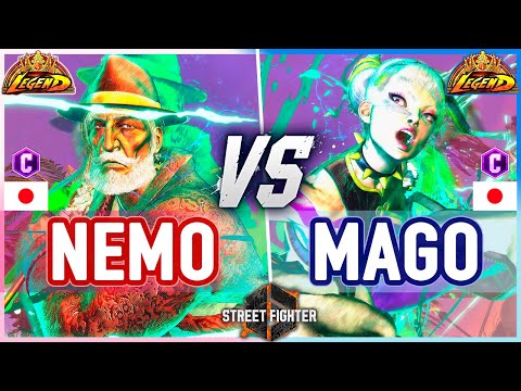 SF6 🔥 Nemo (JP) vs Mago (Juri) 🔥 Street Fighter 6