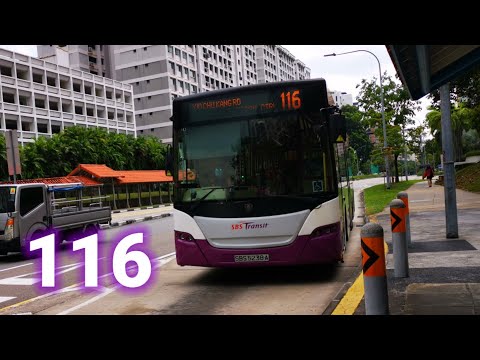 SBST SBS5238A on Service 116 - Scania K230UB Euro 5 Gemilang