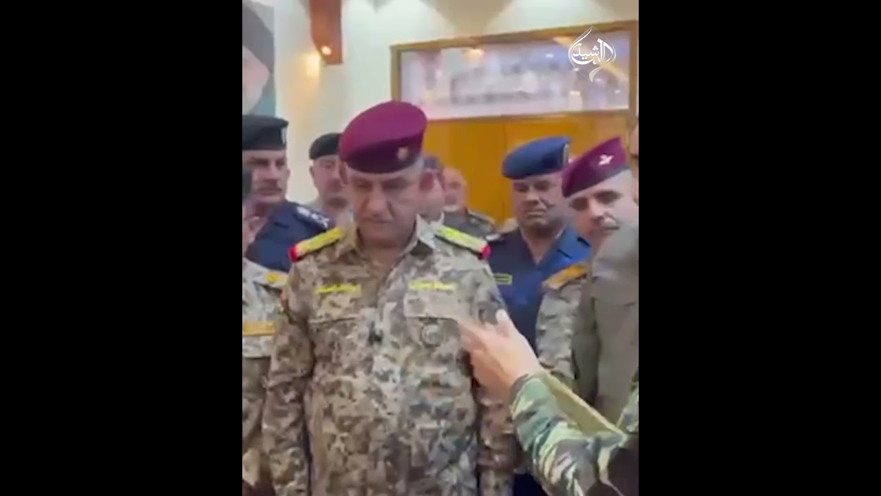 فيديو | المحمداوي يستلم بيانات مقاتلي سرايا السلام