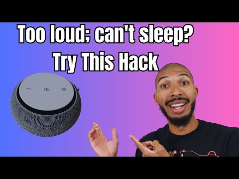 SNOOZ White Noise Machine: The Sleep Hack You've Been Waiting For! 😴🔥