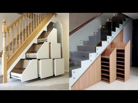 top30creative storage ideas/storage ideas under stairs/staircase storage ideas/storage under stairs