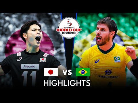 LEGENDARY MATCH | JAPAN vs BRAZIL | Men's Volleyball World Cup 2019