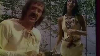 Sonny &amp; Cher and Glen Campbell doing a medley (1973)