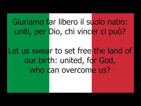 Italian National Anthem [Italian/English]