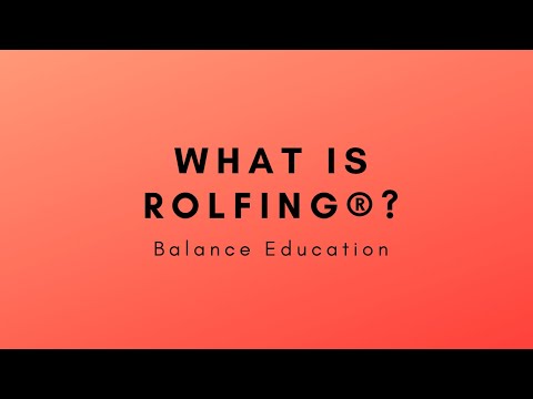 What is Rolfing®?  Lu Mueller-Kaul's explanation of Structural Integration and Gravity.