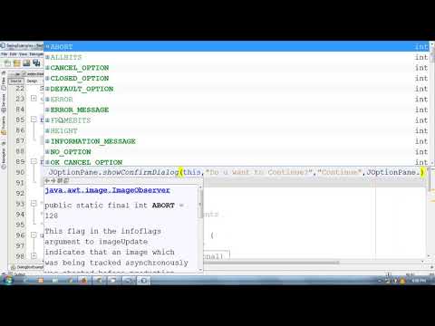 JAVA Netbeans in Hindi 14 | Confirm Dialog Box
