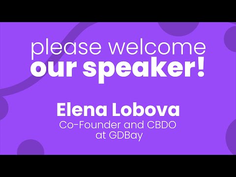 Global Game Jam 2024 Keynote: Elena Lobova - YouTube