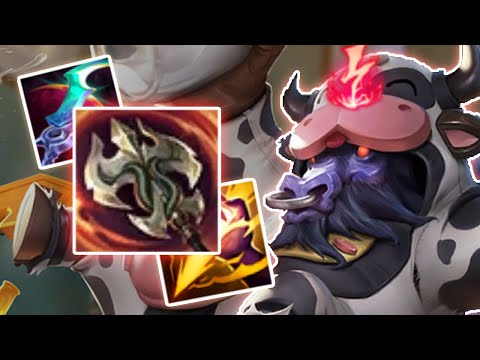 OMNIVAMP AD Alistar Jungle - Cursed Brainfart Builds - League of Legends